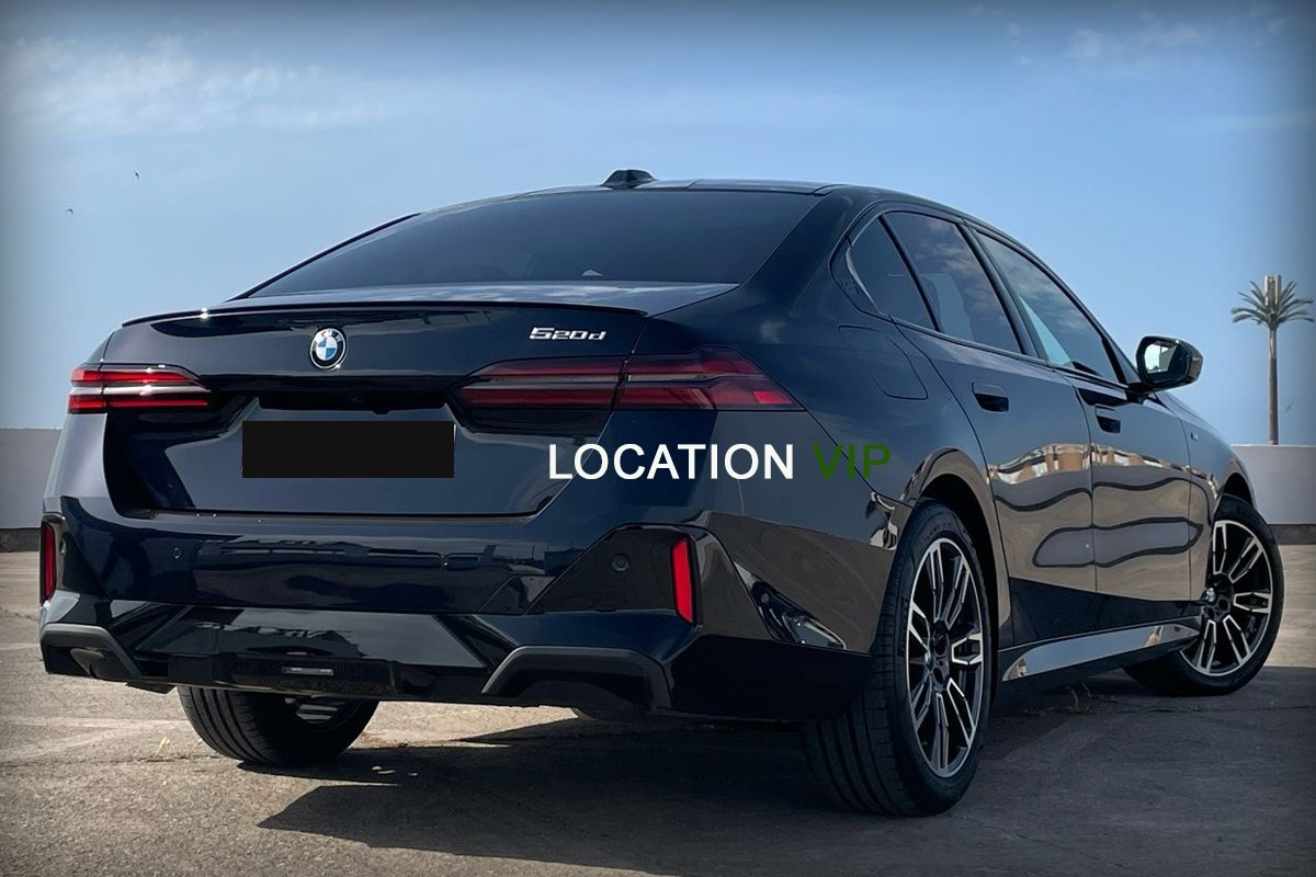 BMW Serie 5 kiralık Marrakeş
